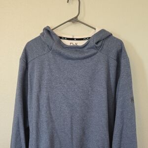 FLX | Blue Fleece Hoodie Size XXL